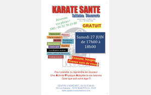 Initiation KARATE SANTE